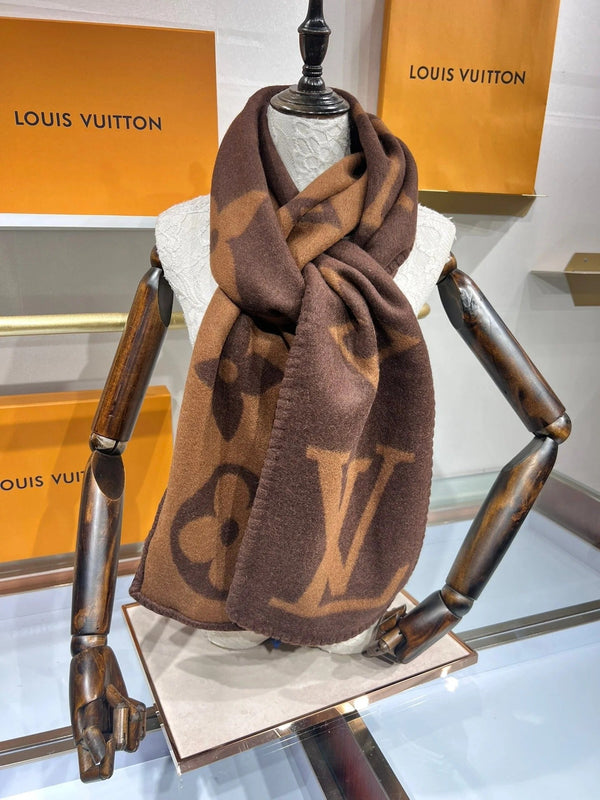 SCIARPA LV 240 CM IN CASHMERE 737199