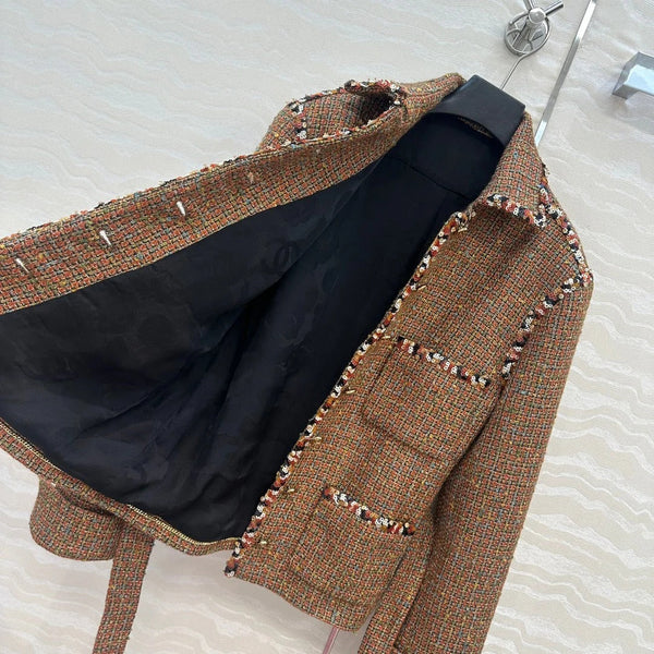CHANEL WOOL COAT STYLE 43