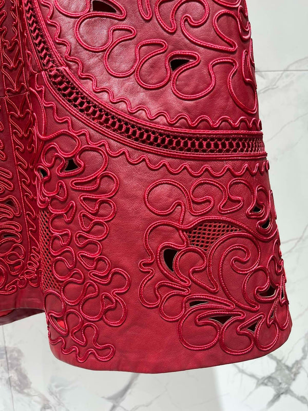 HERMES 25S EMBROIDERED SHORTS 158