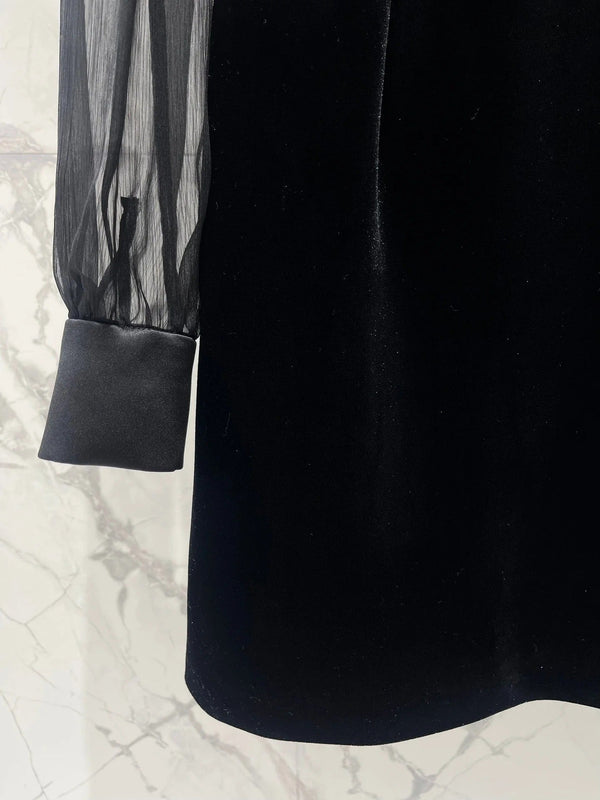 ROBE YSL 25S AVEC DÉTAILS PERLÉS STYLE 61