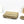 LP Extra Bag 19cm Ostrich Pattern Beige Gold Buckle Calfskin