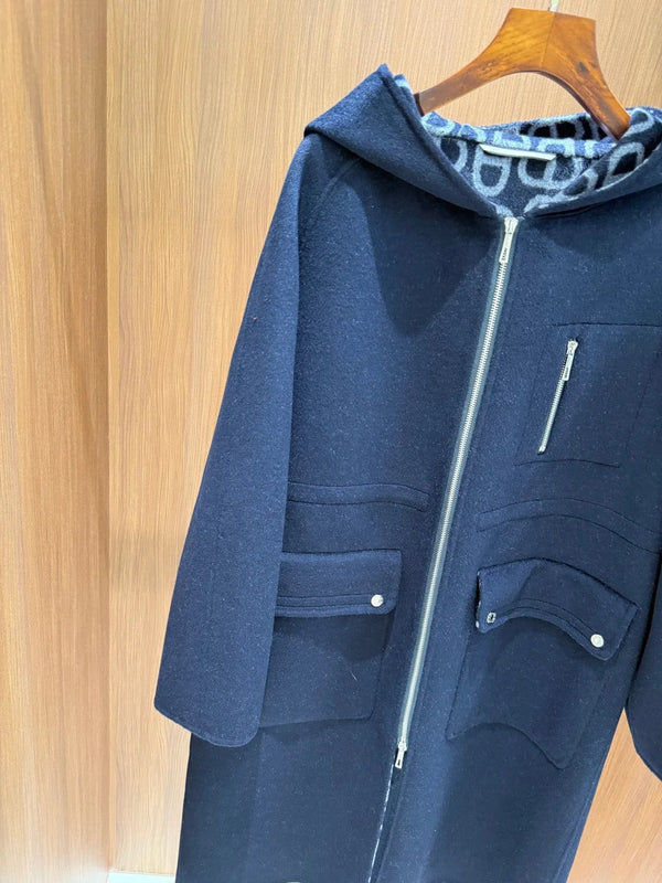 HERMES 25S WOOL COAT 102