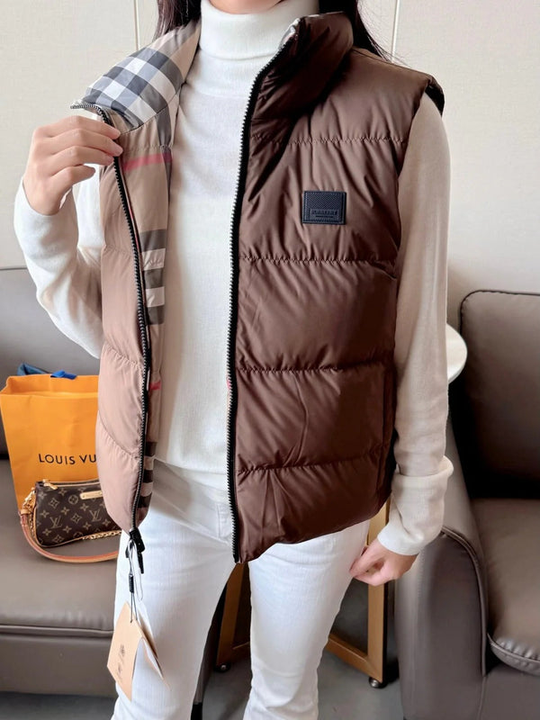BURBERRY 25S REVERSIBLE PUFFER VEST 166