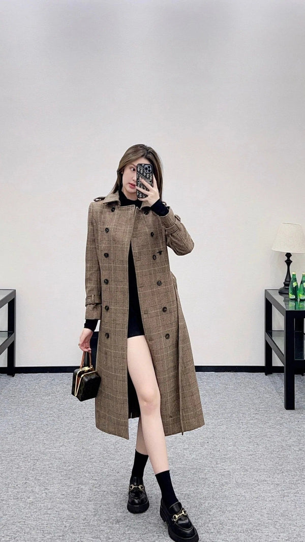 DIOR 25S LONG TRENCH COAT STYLE 303