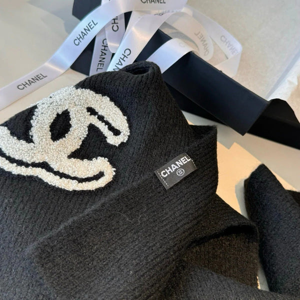 CHANEL 25S SCARF 180 CM IN CASHMERE 944019