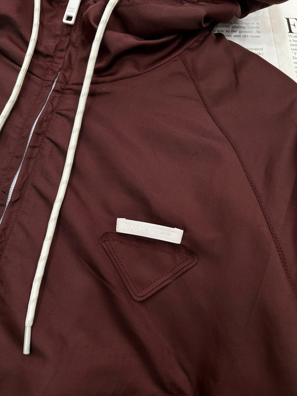 PRADA VESTE COURTE À CAPUCHE 25S 306