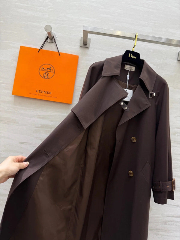 HERMES 25S LONG WINDBREAKER 527670