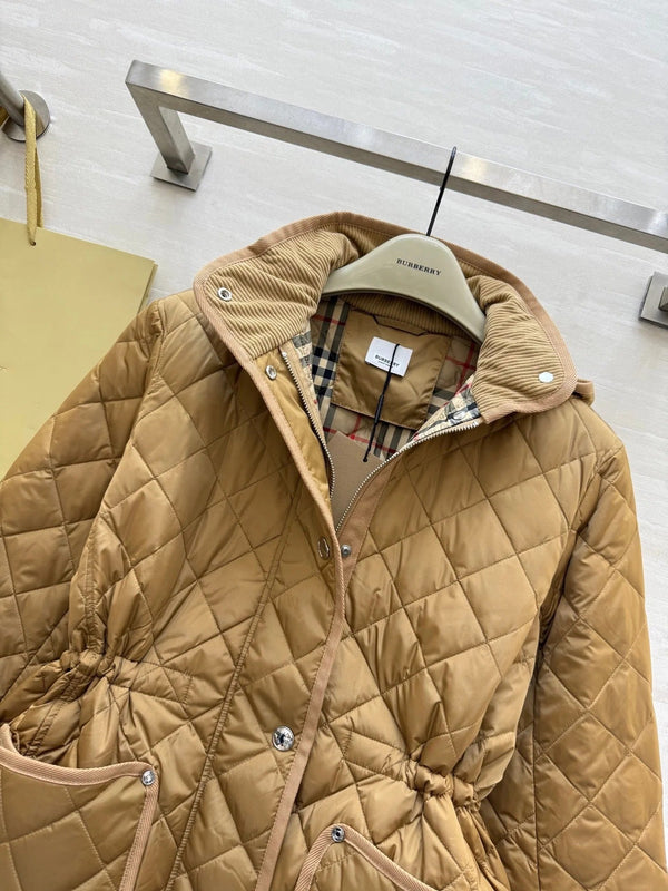 BURBERRY 25S HOODED DOWN COAT 163