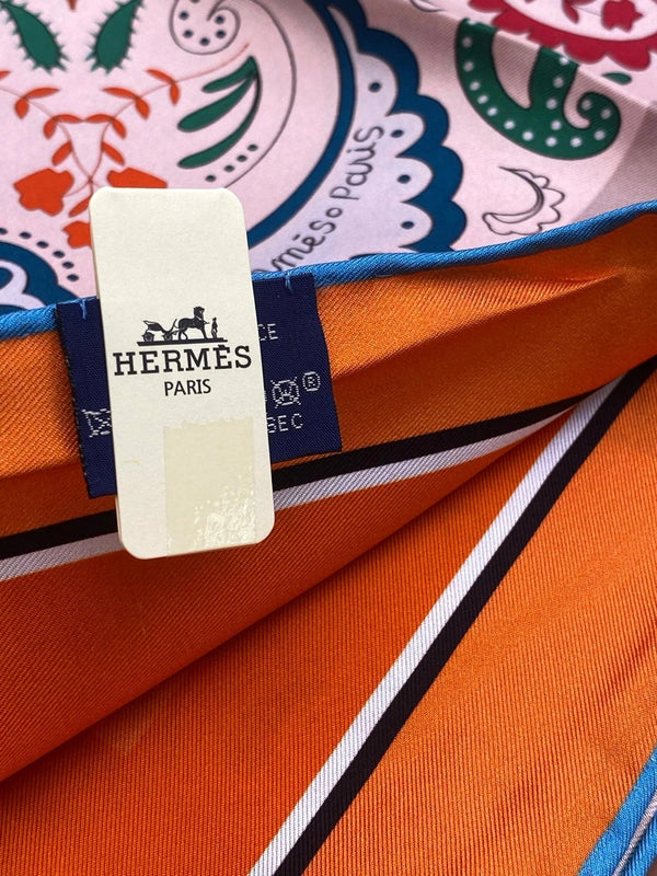 HERMES 25S SCIARPA 90 IN SETA 703670