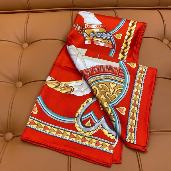 HERMES 25S SCARF 90 IN SILK 709688
