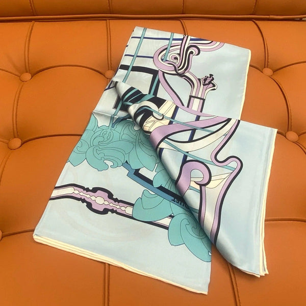 HERMES 25S SCARF 90 IN SILK 718488