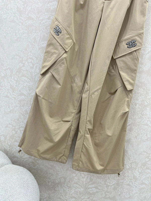 CHANEL STRAIGHT WIDE-LEG PANTS 269206