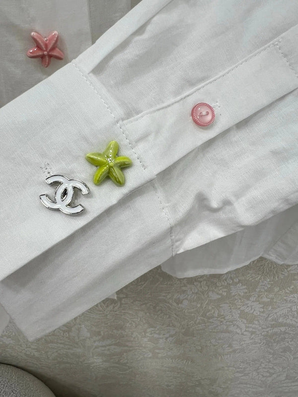 CHANEL WHITE SHIRT 269359