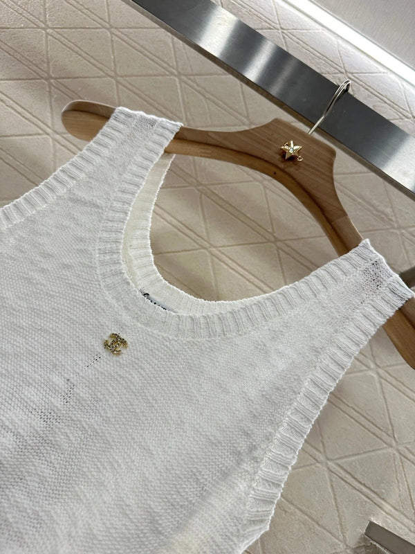 TOP SENZA MANICHE CHANEL 272292