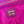 ARCADIE BAG 22 IN FUCHSIA SUEDE GOLD HARDWARE