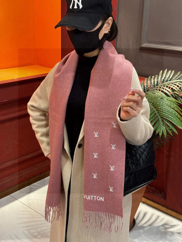 SCIARPA LV 180 CM IN CASHMERE 730572