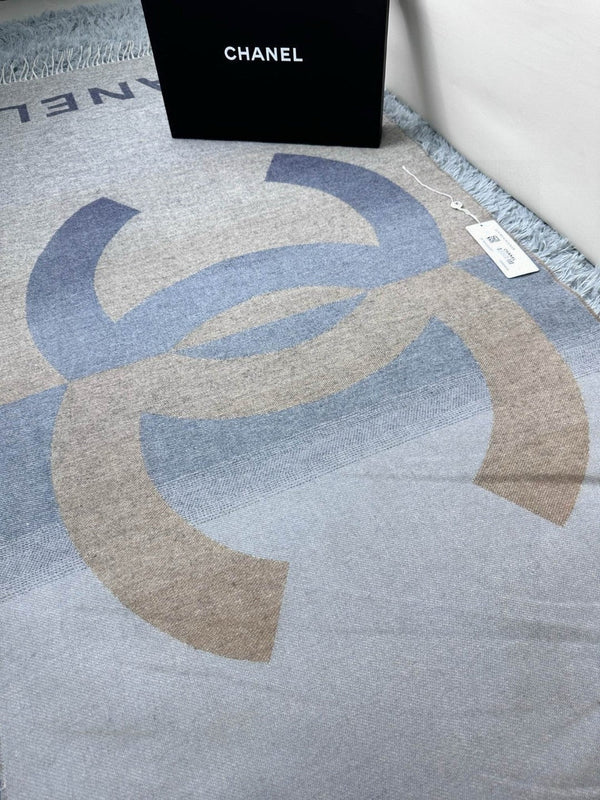 CHANEL 25S SCARF 180 IN CASHMERE 724825