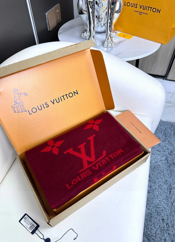 LV SCARF 180 CM IN CASHMERE 700780