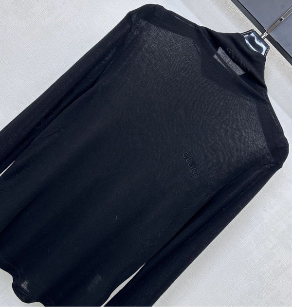 CELINE 25S PRINTED TURTLENECK 0101
