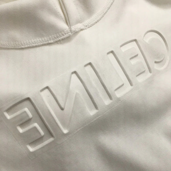 CELINE 25S HOODIE AND WIDE-LEG ELASTIC PANTS SET