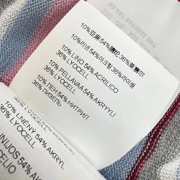 MIUMIU STRIPED KNIT T-SHIRT 273767