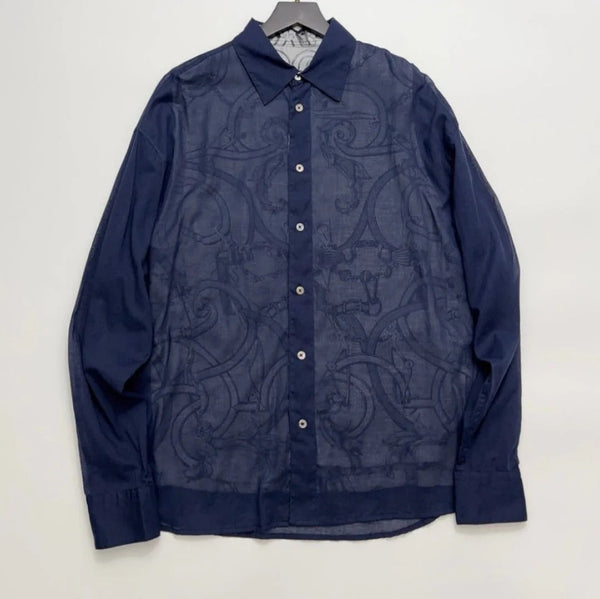 CHEMISE HERMÈS 25S MANCHES LONGUES 301