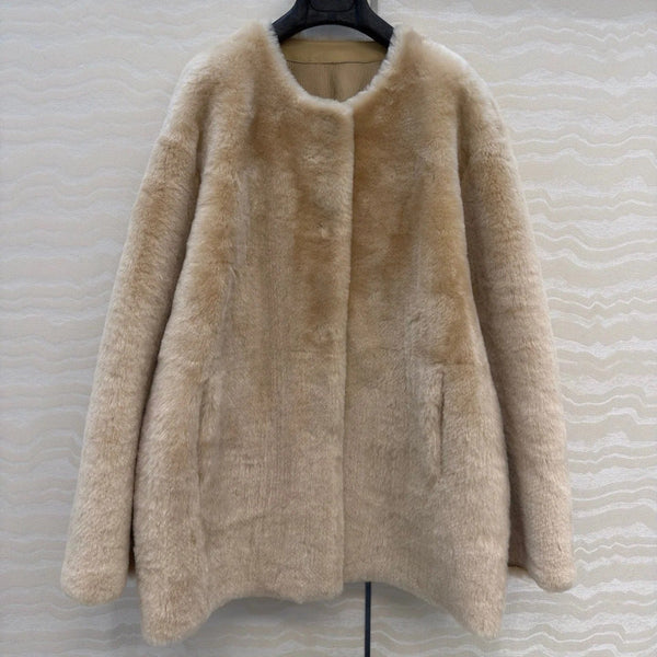 MANTEAU EN PEAU DE MOUTON MAX MARA 25S 005