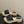 CC 26s Camellia Slippers Beige Black Rope Smooth Leather 649402
