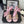 CC 26s Sandals 55 Light Pink Sheepskin Mixed Gold Charm 650083
