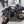 CC 26s Sandales 55 Tweed noir Mélange de breloques dorées 650081