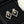 CC Mini Gorgeous Gold Diamond Earring