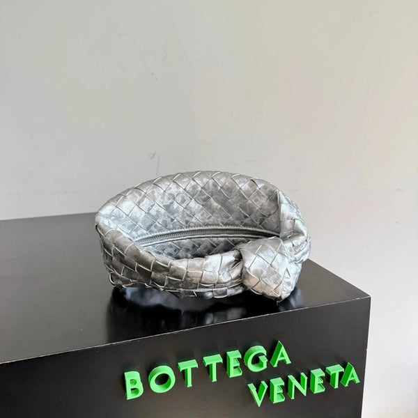 Bottega Veneta 2026 Sac Jodie 23cm Agneau Argenté 137034