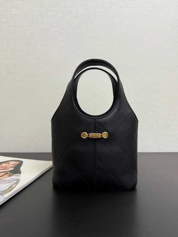 Chanel 2026 Small Tote Calfskin And Gold-tone Metal