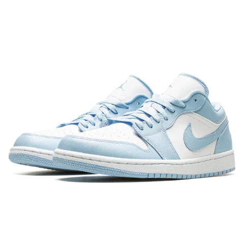 Nike Air Jordan 1 White Ice Blue Leather