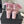 CC 26s Platform Sandals 75 Pink Sheepskin Mixed Gold Charm 650090