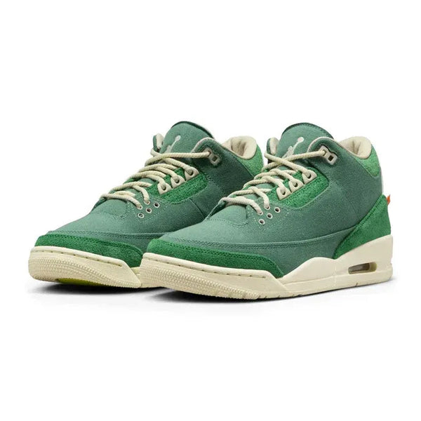 Nike Chanel Abney x Air Jordan 3 Green Canvas Suede