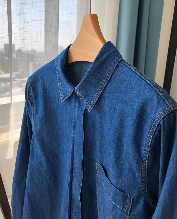 CHEMISE EN JEAN HERMÈS 25S 201