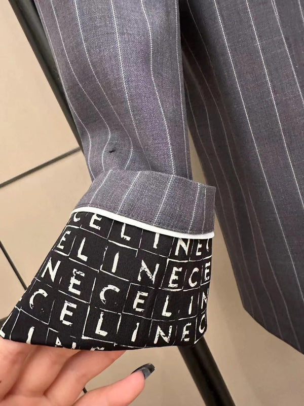 CELINE 25S BLENDED WOOL SUIT 0057