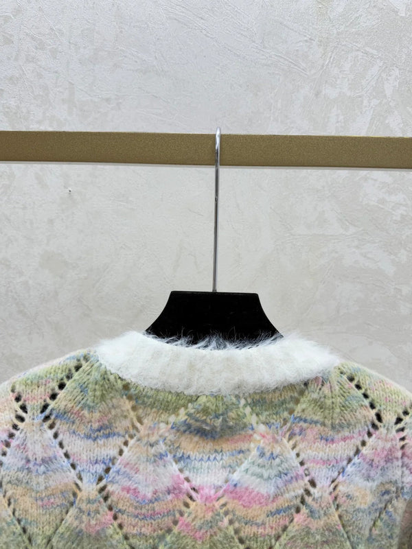 CC 26 Gilet Clover Laine Multicolore 830605