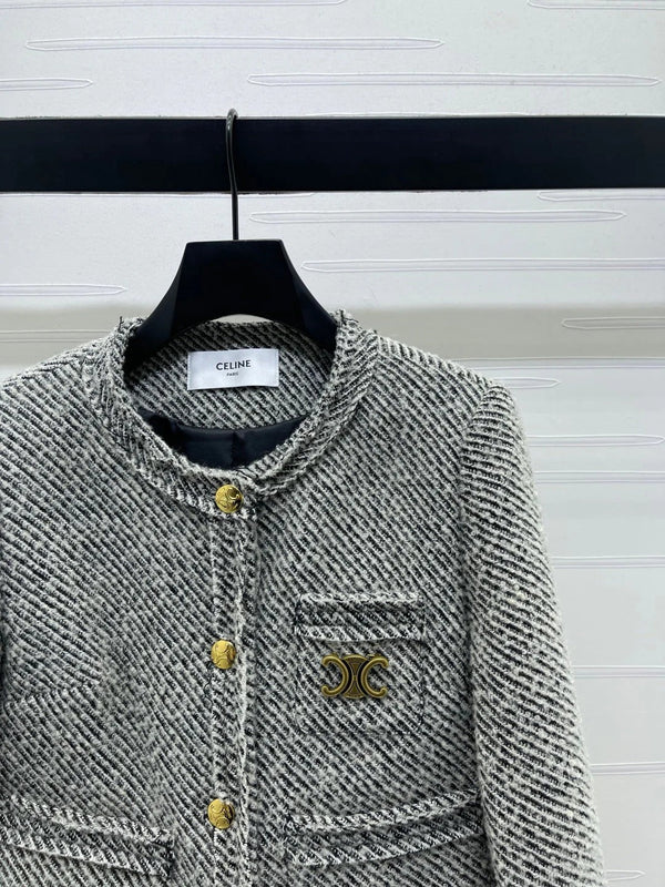CELINE 25S TWEED JACKET 0033