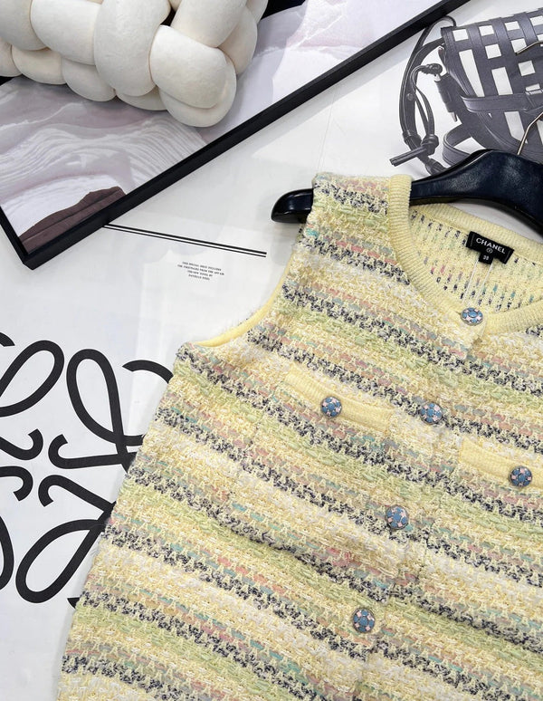 CHANEL 25S GILET EN MAILLE 509
