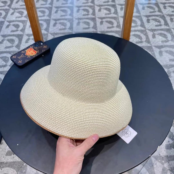 CAPPELLO CLOCHE IN PAGLIA AVORIO 672757