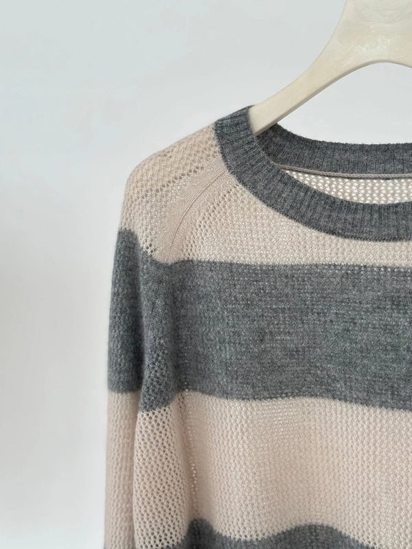 HERMES 25S LIGHT KNIT SWEATER 093