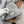 THREE-PIECES SET IN PALE GRAY WOOL AND ACRYLIC 406556