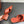 LP HIGH HEELS 25S IN RUST ORANGE LAMBSKIN