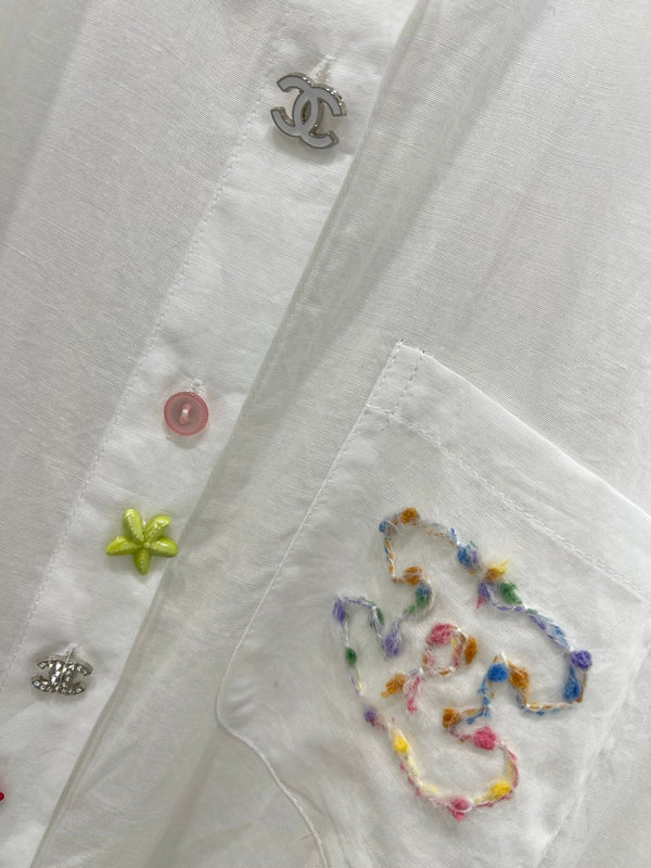 CHANEL WHITE SHIRT 269359
