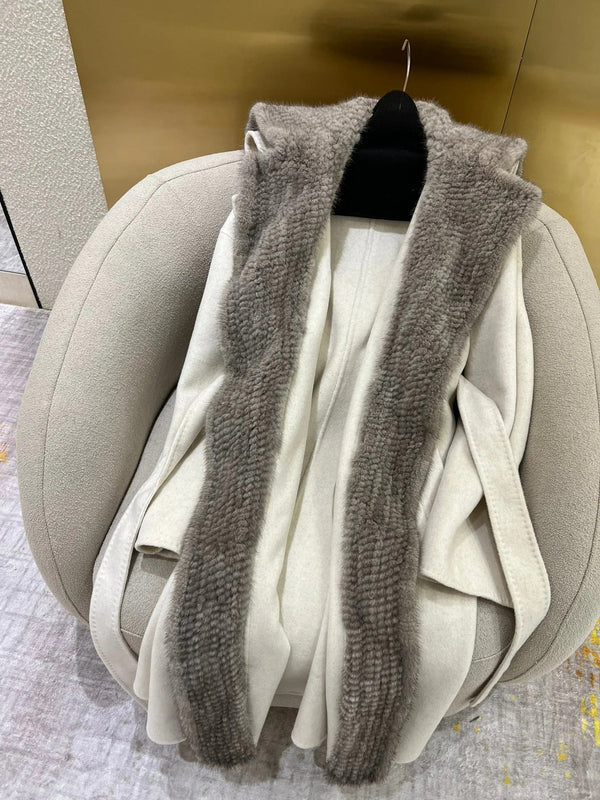 MANTEAU DE FOURRURE DE VISON MAX MARA 25S 032