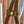 BEAU BAG 34 DENIM BEAU WITH BROWN STRIPES IN CANVAS AND CALFSKIN