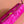 SUEDE BAG 22 FUCHSIA GOLD HARDWARE