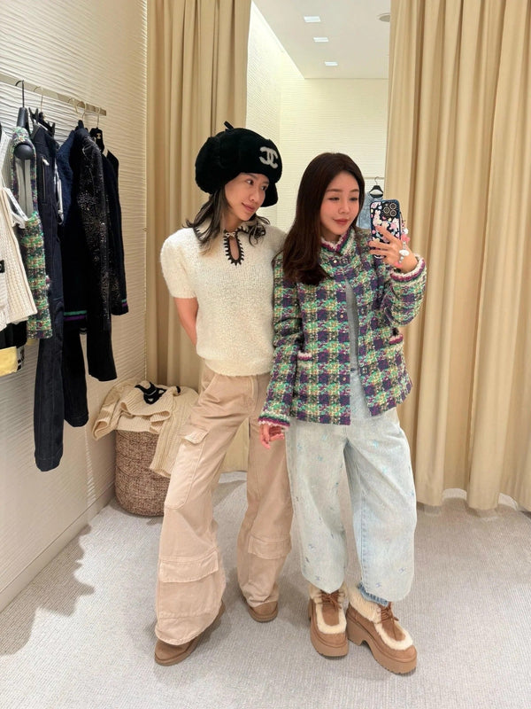 CHANEL VESTE COURTE EN TWEED 25S 499